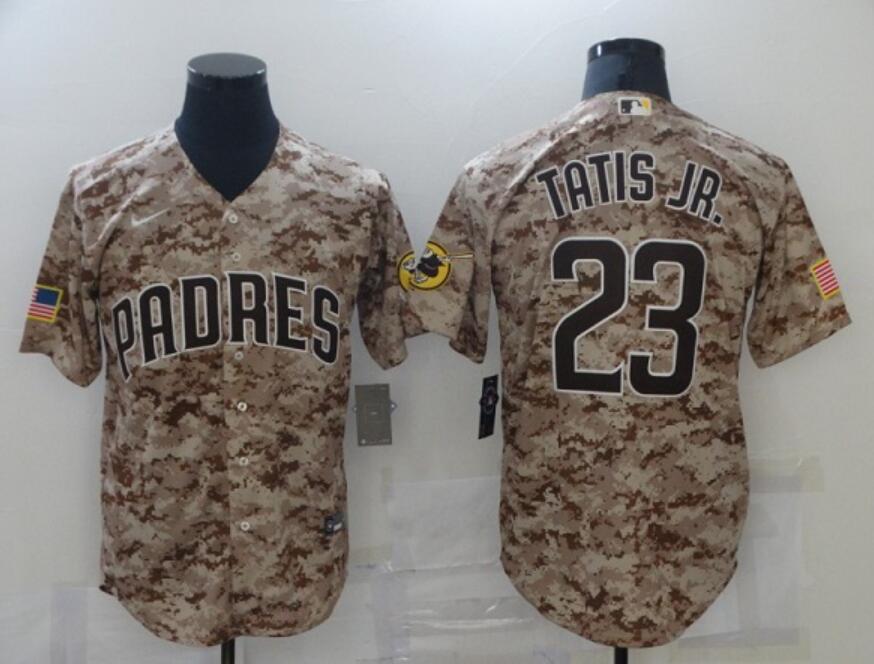 Men's San Diego Padres Active Player Custom 2021 Camo Cool Base Baseball Stitched Jersey